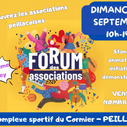 Forum des associations de Peillac dimanche 6 septembre 2026 de 10h00 à 14h00 au complexe sportif